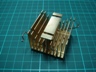 heat sink with wire clip T300042