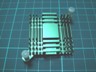 heat sink with push pin T300001