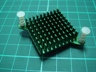 heat sink with push pin T300003