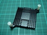 heat sink with push pin T300004