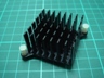 heat sink with push pin T300008