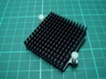 heat sink with push pin T300015