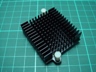heat sink with push pin T300046