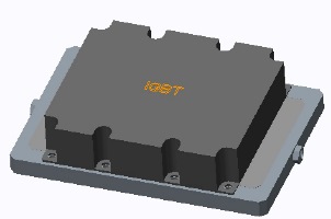 FSW cold plate with IGBT